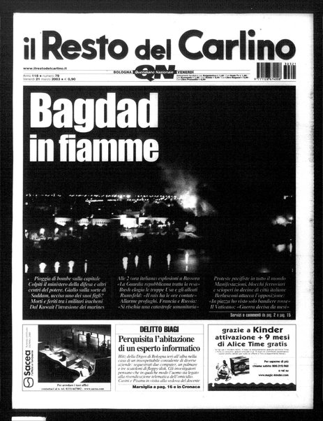 Il Resto del Carlino : giornale dell'Emilia